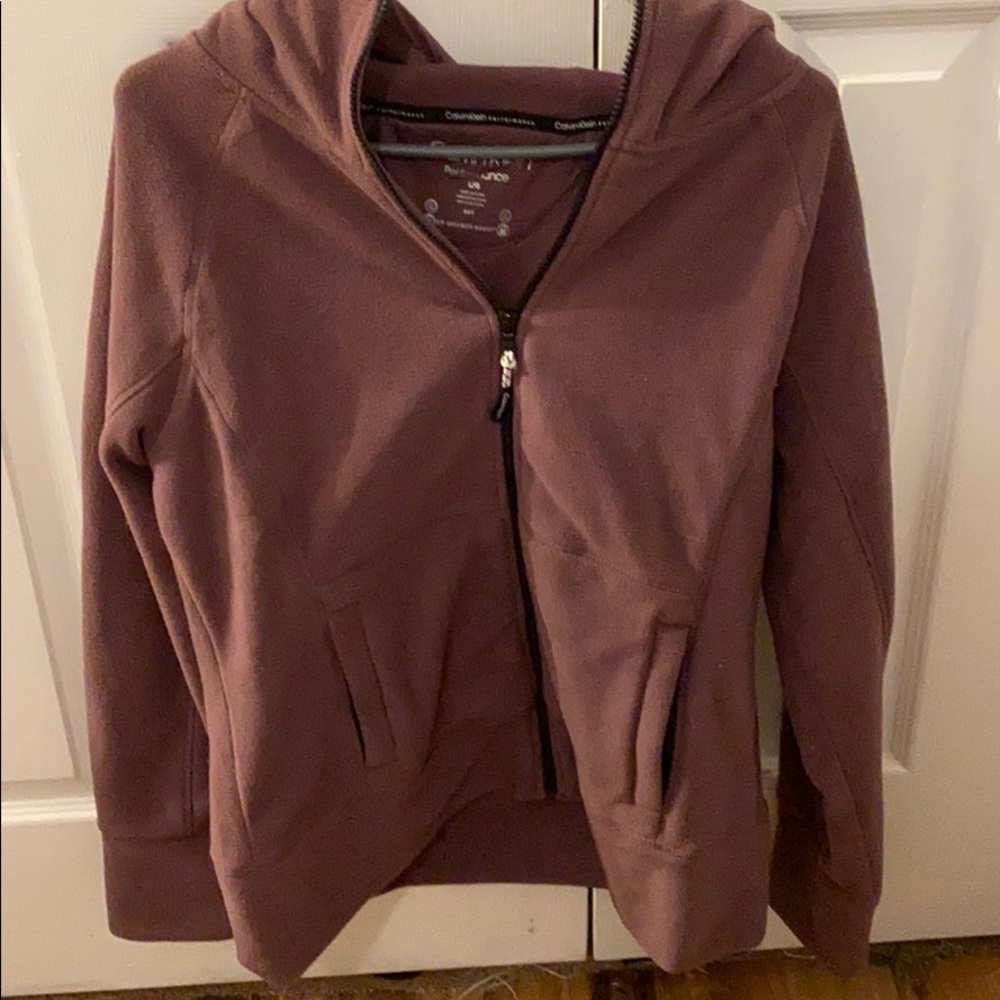 calvin klein zip up
